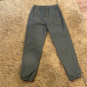 North Face Joggers, size small, forest green
